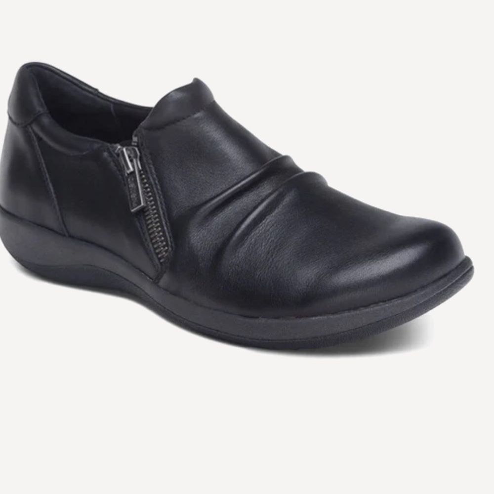 Aetrex Katie Side Zip Slip-On